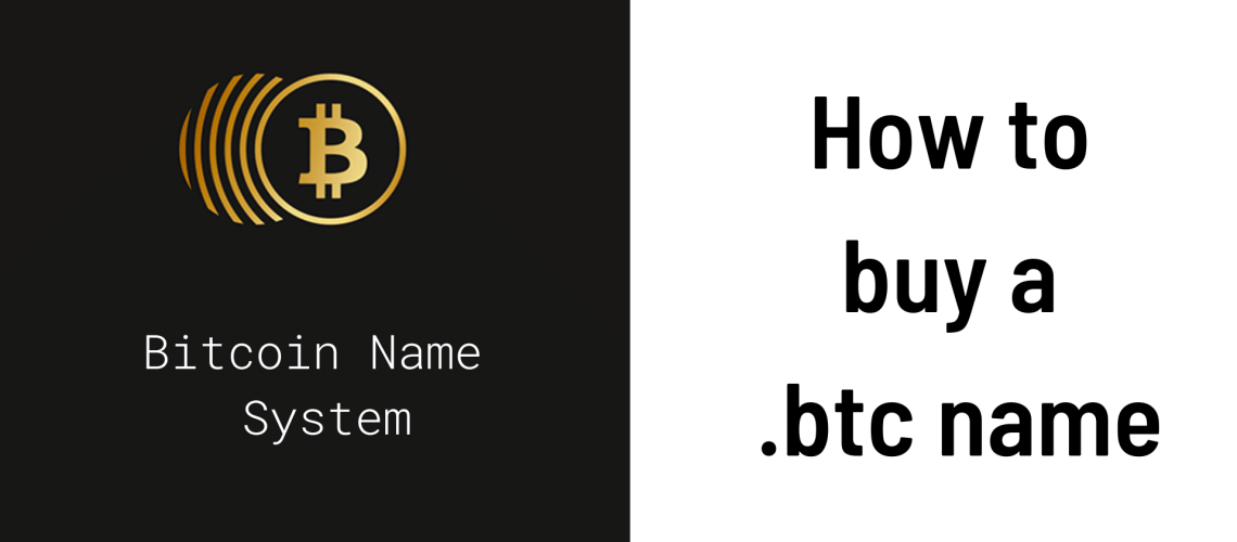how to buy a .btc name