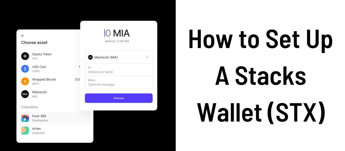 how to set up a stacks wallet